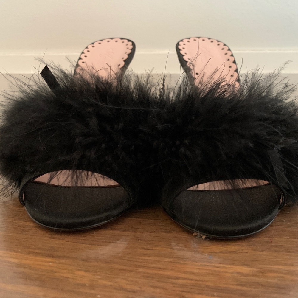 Agent Provocateur Black Loleta Mules Pumps